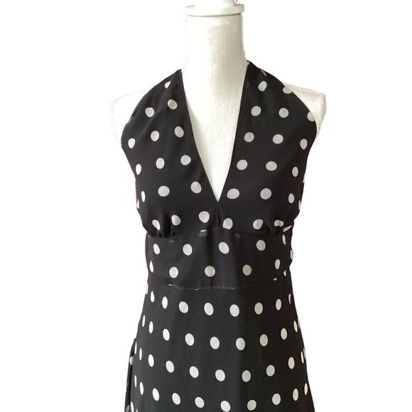 DCC Missy Halter 1950s Retro Classic Pinup Girl Rockabilly Style Polka Dot Swing - Picture 5 of 11